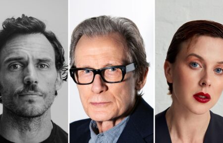 Sam Claflin, Bill Nighy, and Alexandra Roach