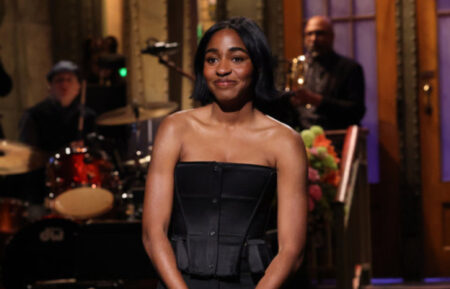 Ayo Edebiri hosting 'Saturday Night Live' on February 3, 2024