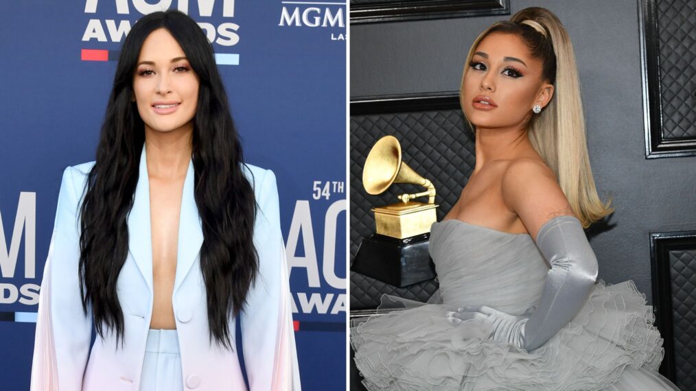 Kacey Musgraves and Ariana Grande for 'SNL' 