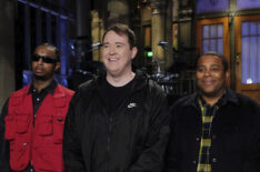 21 Savage, Shane Gillis, and Kenan Thompson in Saturday Night Live promo