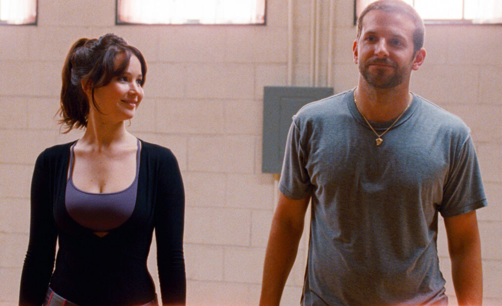 Jennifer Lawrence, Bradley Cooper in 'Silver Linings Playbook'