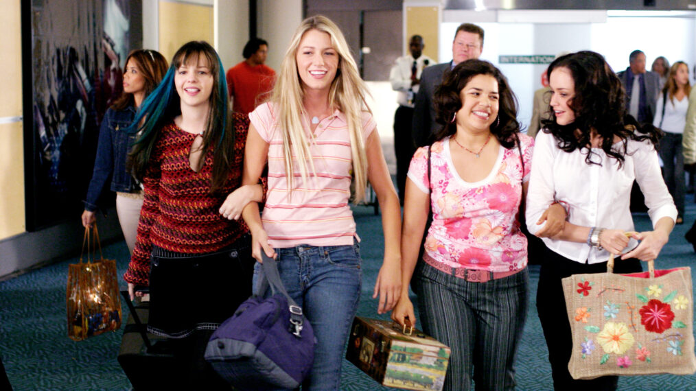 The Sisterhood of the Traveling Pants - Amber Tamblyn, Blake Lively, America Ferrera, Alexis Bledel