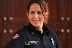 Jaina Lee Ortiz as Andy Herrera on 'Station 19'