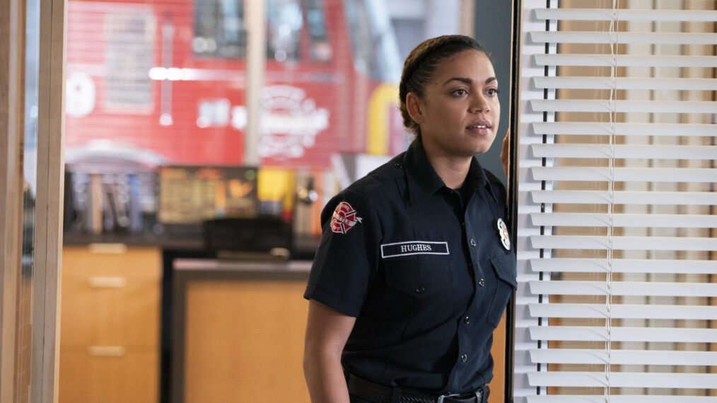 Barrett Doss as Victoria Hughes on 'Station 19'