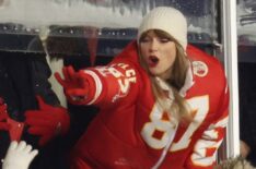 Taylor Swift at the AFC Wild Card Playoffs