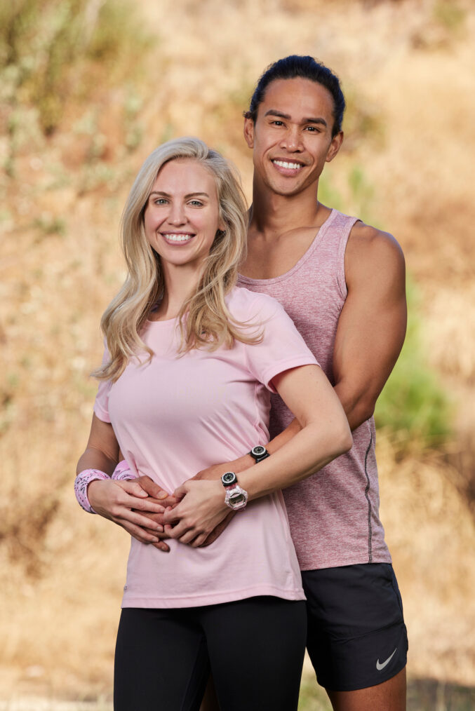 Amber Craven and Vinny Cagungun of 'The Amazing Race' Season 36