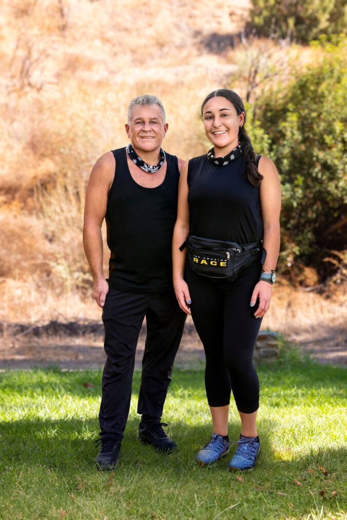 Chris Foster and Mary Cardona-Foster on The Amazing Race