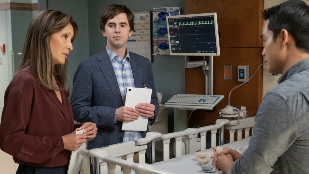 Christina Chang and Freddie Highmore in 'The Good Doctor' Season 7 Episode 1