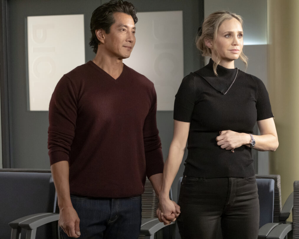 Will Yun Lee and Fiona Gubelmann in The Good Doctor - 'Baby, Baby, Baby'