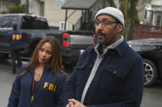 Maahra Hill as Marisa, Jesse L. Martin as Alec Mercer — 'The Irrational' Season 1 Episode 10