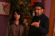 Karen David as Rose Dinshaw, Jesse L. Martin as Alec Mercer — 'The Irrational' Season 1 Finale