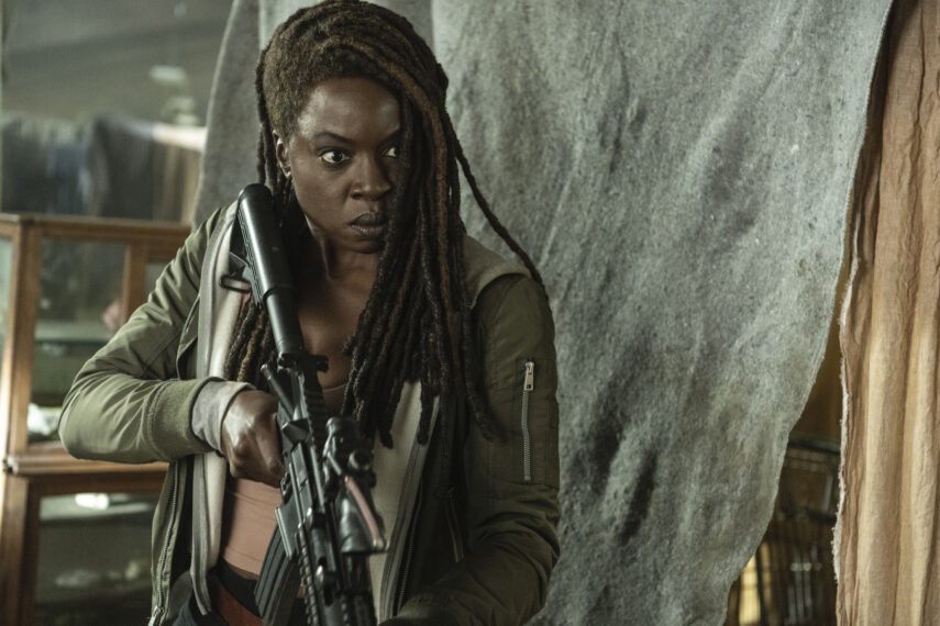 Danai Gurira como Michonne - The Walking Dead: Los que viven _ Temporada 1