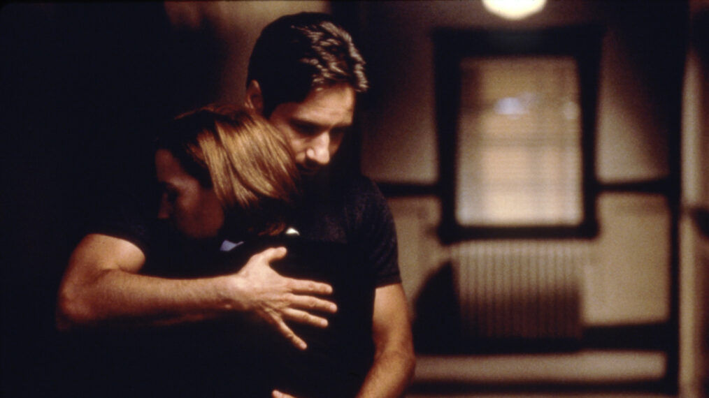 Gillian Anderson, David Duchovny in The X-Files Movie