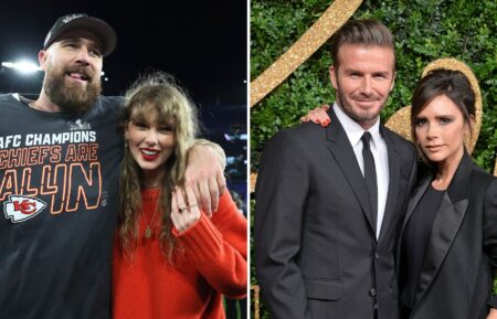 Travis Kelce and Taylor Swift, Victoria and David Beckham