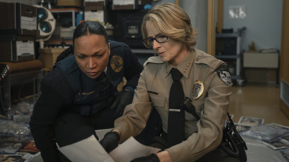 Kali Reis and Jodie Foster in 'True Detective: Night Country'