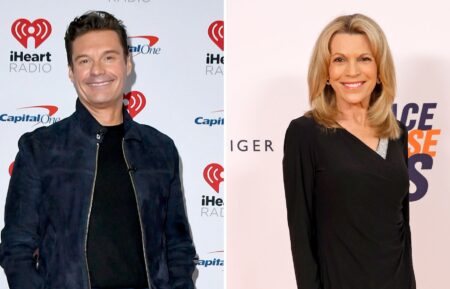 Ryan Seacrest and Vanna White