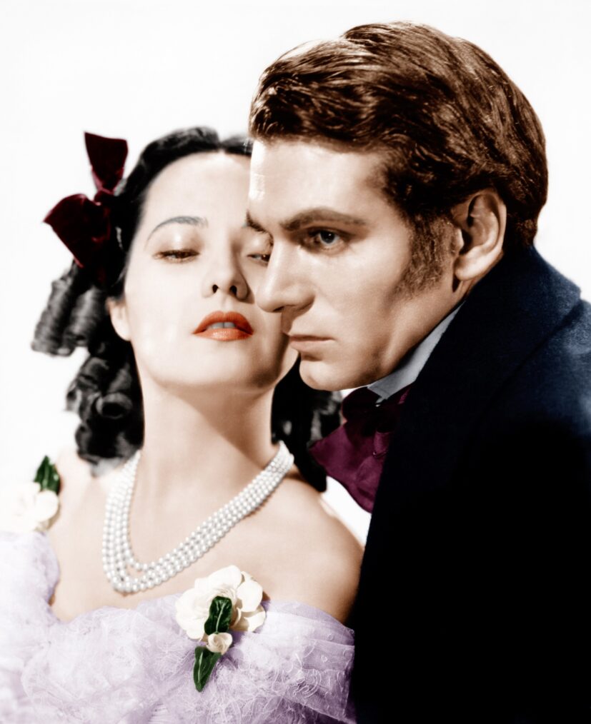Merle Oberon, Laurence Olivier in Wuthering Heights