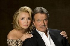 Melody Thomas Scott and Eric Braeden