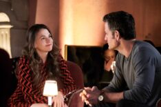 Sutton Foster, Peter Hermann in Younger - 'Merger, She Wrote'
