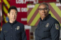 Kenneth Choi and Aisha Hinds — '9-1-1' Season 7 Episode 2