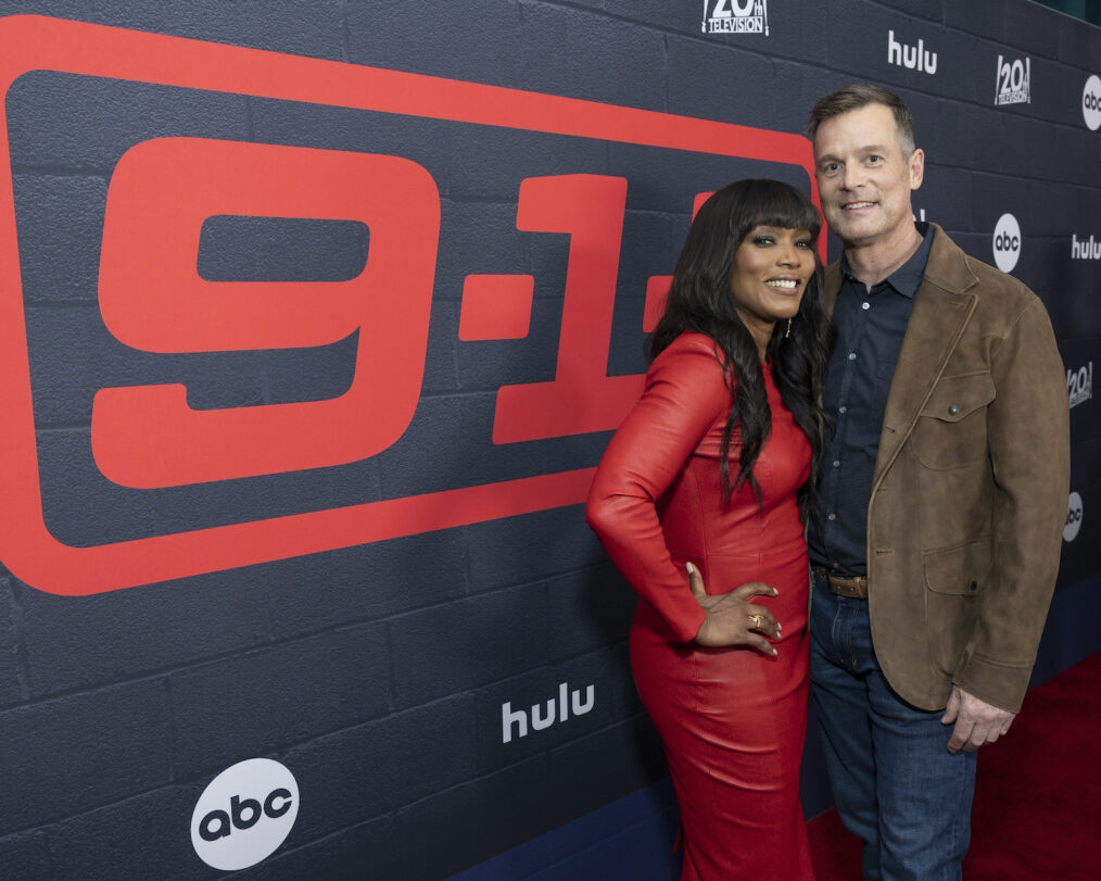 Angela Bassett and Peter Krause — '9-1-1' Red Carpet