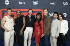 Ryan Guzman, Aisha Hinds, Oliver Stark, Angela Bassett, Peter Krause, Kenneth Choi, and Jennifer Love Hewitt — '9-1-1' Red Carpet