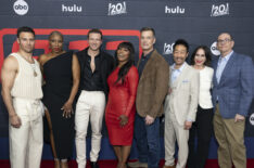 Ryan Guzman, Aisha Hinds, Oliver Stark, Angela Bassett, Peter Krause, Kenneth Choi, Jennifer Love Hewitt, and Tim Minear — '9-1-1' Red Carpet