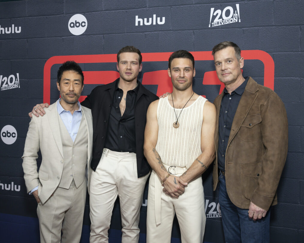 Kenneth Choi, Oliver Stark, Ryan Guzman, and Peter Krause — '9-1-1' Red Carpet