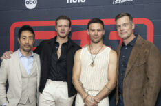 Kenneth Choi, Oliver Stark, Ryan Guzman, and Peter Krause — '9-1-1' Red Carpet