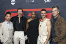 Kenneth Choi, Oliver Stark, Aisha Hinds, Ryan Guzman, and Peter Krause — '9-1-1' Red Carpet