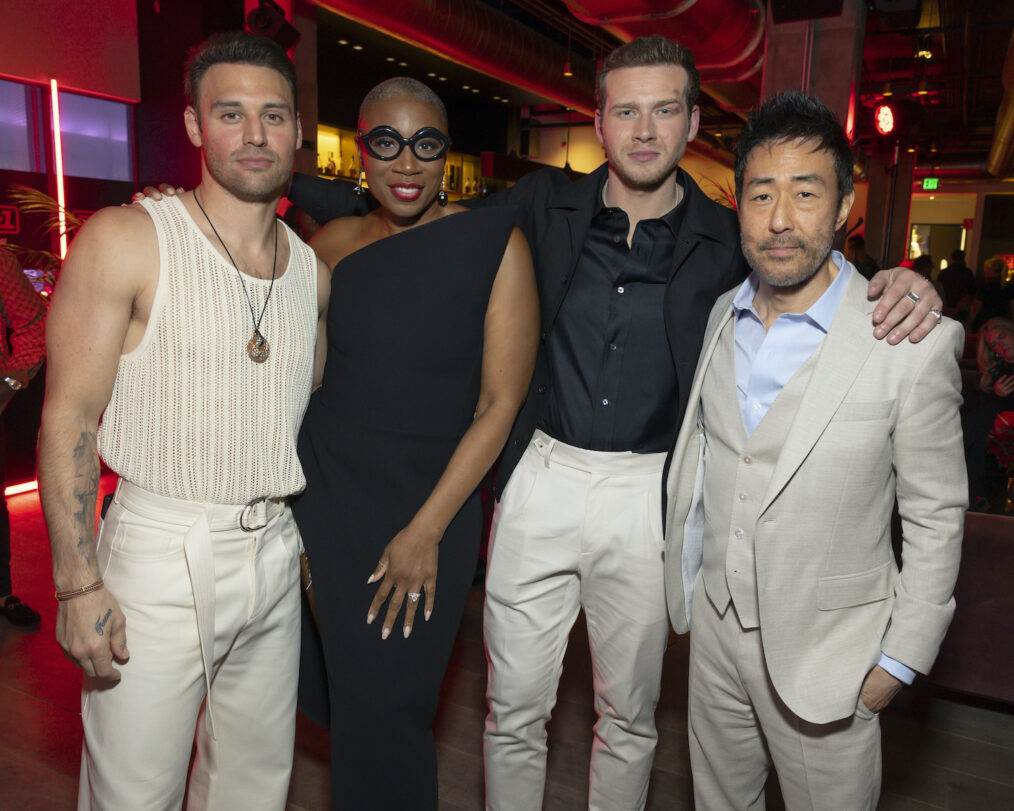 Ryan Guzman, Aisha Hinds, Oliver Stark, and Kenneth Choi — '9-1-1' Red Carpet