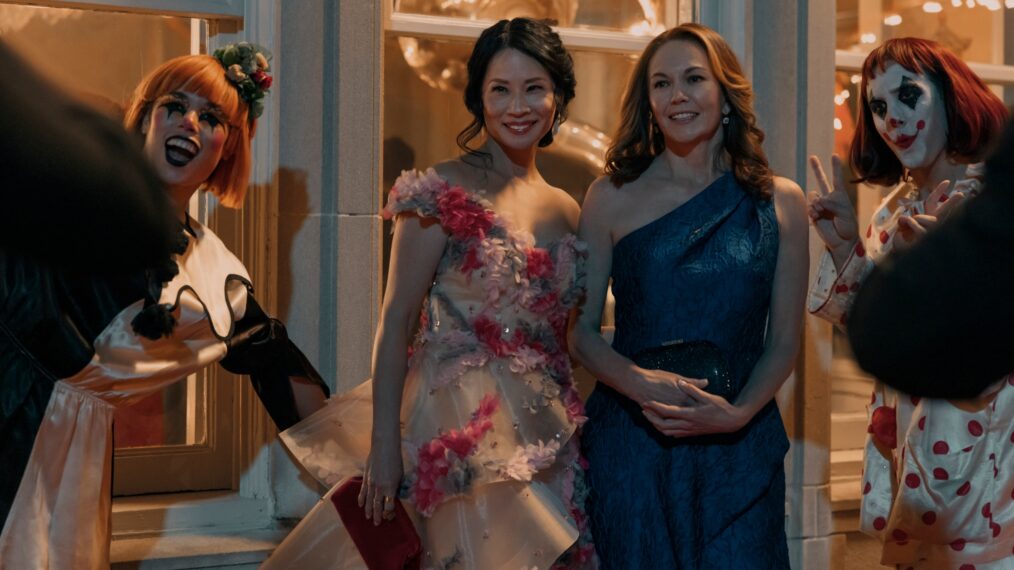 Lucy Liu and Diane Lane in A Man in Full