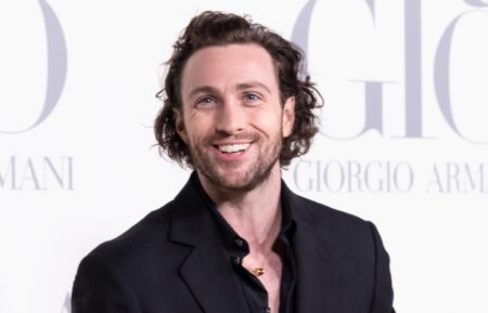 Aaron Taylor-Johnson in Madrid