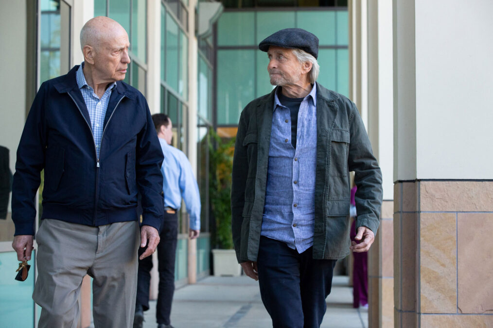 Alan Arkin, Micheal Douglas in The Kominsky Method