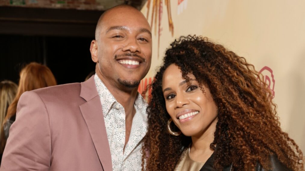 Jamel King and Candace Stewart attend “All American” 100th Episode and Season 6 Premiere Celebration Hosted by Warner Bros. Television, Los Angeles, California, USA - March 23, 2024. Photo credit: Todd Williamson/WBTVG