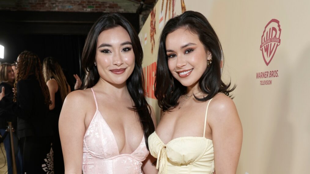 Miya Horcher and Madalyn Horcher attend “All American” 100th Episode and Season 6 Premiere Celebration Hosted by Warner Bros. Television, Los Angeles, California, USA - March 23, 2024. Photo credit: Todd Williamson/WBTVG