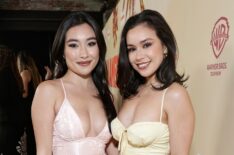 Miya Horcher and Madalyn Horcher attend “All American” 100th Episode and Season 6 Premiere Celebration Hosted by Warner Bros. Television, Los Angeles, California, USA - March 23, 2024. Photo credit: Todd Williamson/WBTVG