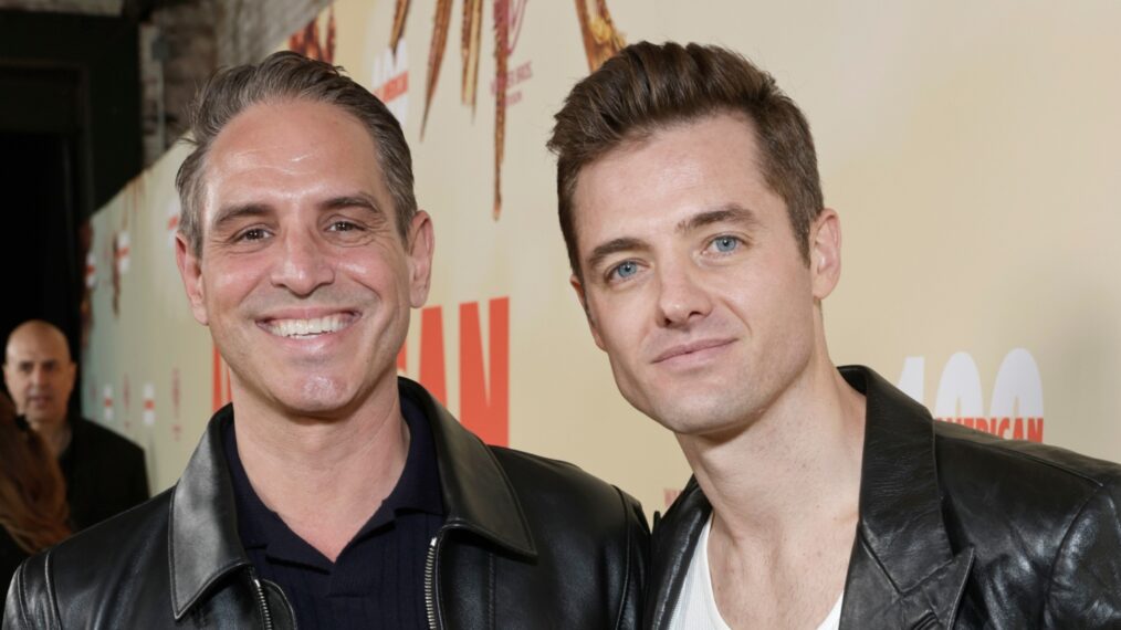 Greg Berlanti and Robbie Rogers attend 'All American' 100th Episode and Season 6 Premiere Celebration Hosted by Warner Bros.