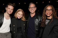 Robbie Rogers, Sarah Schechter, Greg Berlanti, Channing Dungey attend 'All American' 100th Episode and Season 6 Premiere Celebration Hosted by Warner Bros. Television