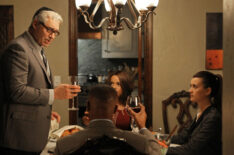 Michael Nouri and Cote de Pablo in NCIS