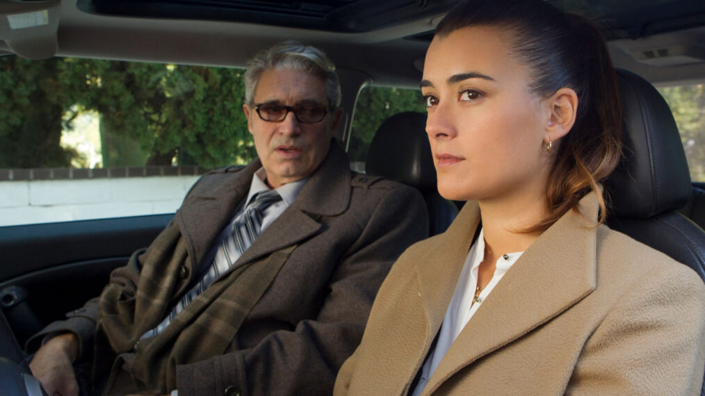 Cote de Pablo and Michael Nouri in NCIS