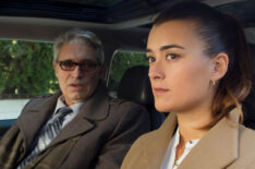 Cote de Pablo and Michael Nouri in NCIS