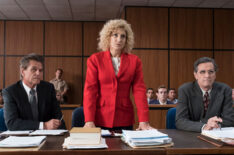 Law & Order True Crime: The Menendez Murders - Harry Hamlin as Barry Levin, Edie Falco as Leslie Abramson, Robin Thomas as David Conn