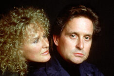 Glenn Close, Michael Douglas in Fatal Attraction, 1987