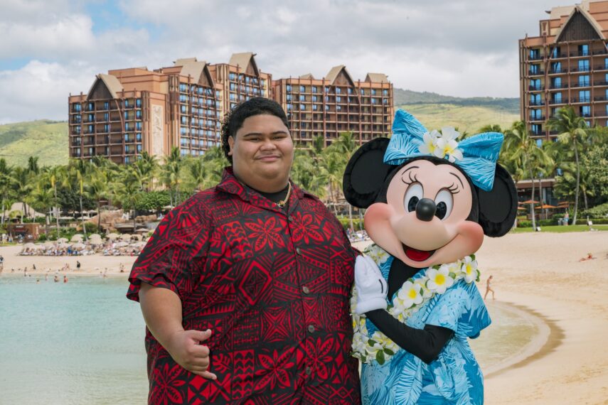 Iam Tongi and Minnie Mouse