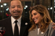 Ice-T as Sergeant Odafin 'Fin' Tutuola, Jennifer Esposito as Sergeant Phoebe Baker in Law & Order: Special Victims Unit