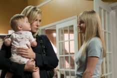 Kelli Giddish as Amanda Rollins, Lindsay Pulsipher as Kim Rollins Law & Order: Special Victims Unit - 'Heightened Emotions'