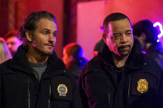 Kevin Kane as Det. Terry Bruno, Ice T as Sgt. Odafin 'Fin' Tutuola in Law & Order: Special Victims Unit - 'The Punch List'