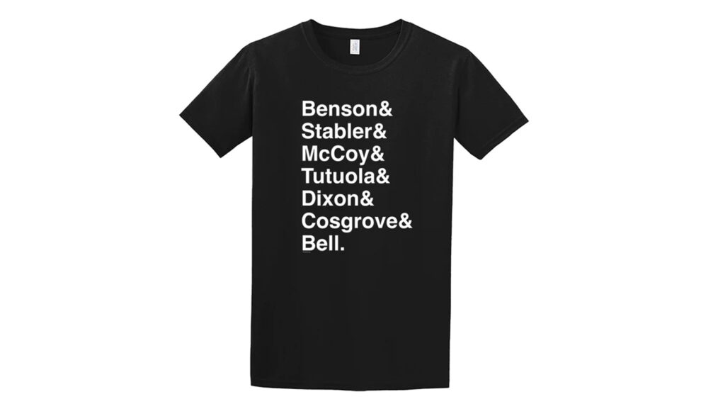Law and Order Crossover Shirt