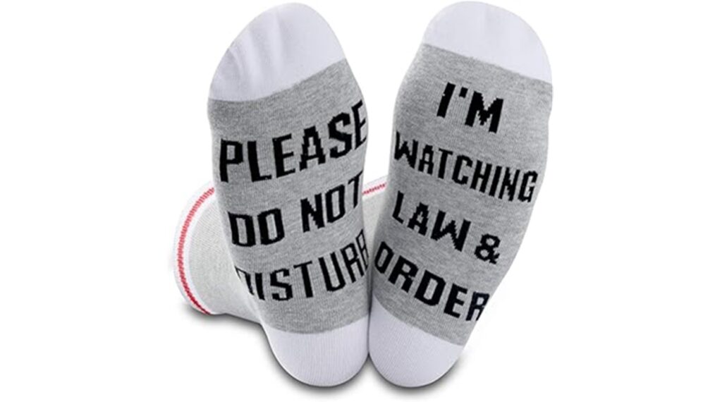 Law and Order socks